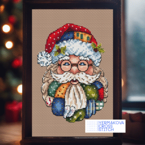Patchwork Santa